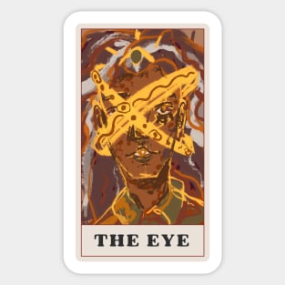 THE EYE tarot card - The Magnus Archives Sticker